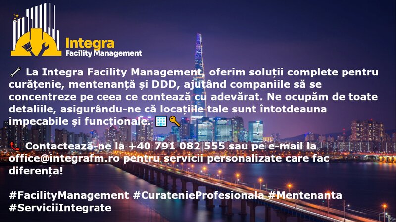 Integra Facility Management - Solutii complete de Facility Management